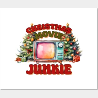 Christmas Movie Junkie Posters and Art